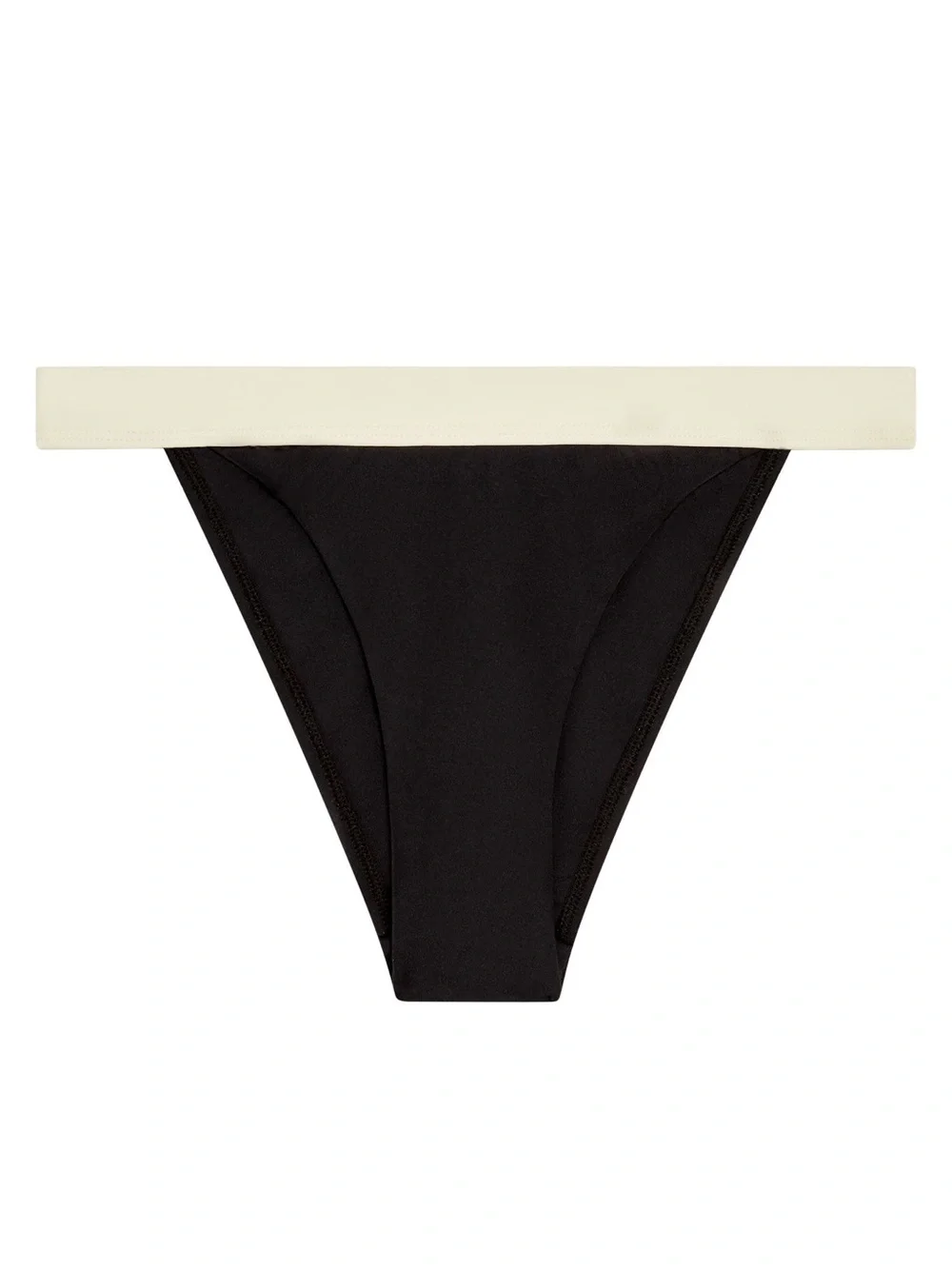Monday Swimwear Santorini Bottom - Black/Ivory